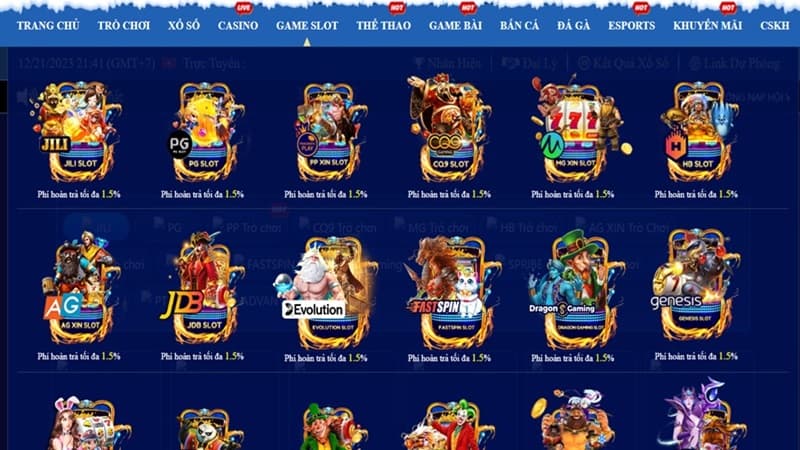 Đôi nét về game slot quốc tế 